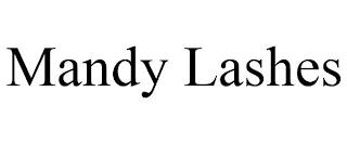 MANDY LASHES trademark