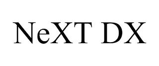 NEXT DX trademark