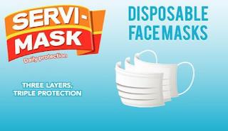 , TRIPLE PROTECTION DISPOSABLE FACEMASKS trademark