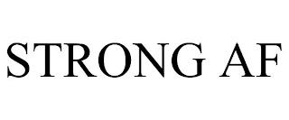 STRONG AF trademark