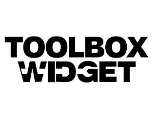 TOOLBOX WIDGET trademark