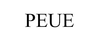 PEUE trademark