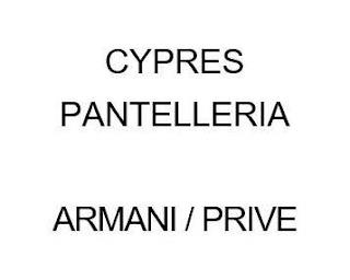 CYPRES PANTELLERIA ARMANI / PRIVE trademark