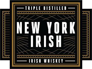 TRIPLE DISTILLED NEW YORK IRISH IRISH WHISKEY trademark