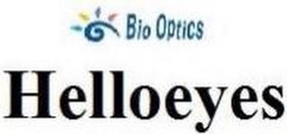 BIO OPTICS HELLOEYES trademark