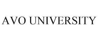 AVO UNIVERSITY trademark