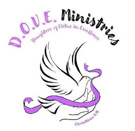 D.O.V.E. MINISTRIES DAUGHTERS OF VIRTUE IN EXCELLENCE 2 CORINTHIANS 5:18 trademark