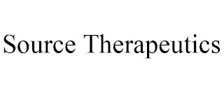 SOURCE THERAPEUTICS trademark