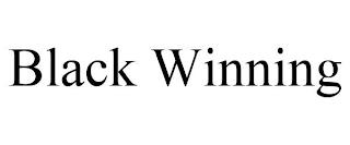 BLACK WINNING trademark