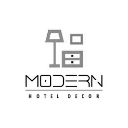 MODERN HOTEL DECOR trademark