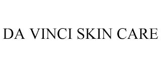 DA VINCI SKIN CARE trademark