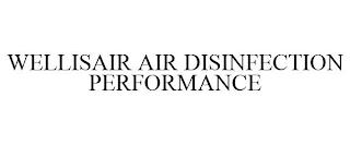 WELLISAIR AIR DISINFECTION PERFORMANCE trademark