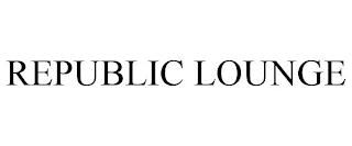 REPUBLIC LOUNGE trademark