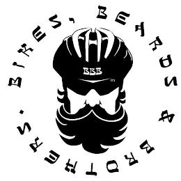 BIKES, BEARDS & BROTHERS. BBB trademark