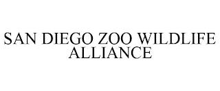 SAN DIEGO ZOO WILDLIFE ALLIANCE trademark