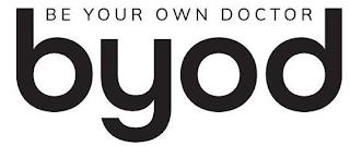 BYOD BE YOUR OWN DOCTOR trademark