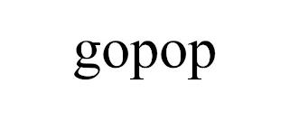 GOPOP trademark