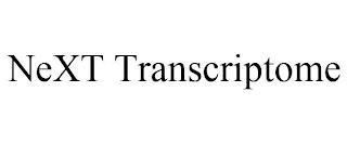 NEXT TRANSCRIPTOME trademark