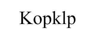 KOPKLP trademark