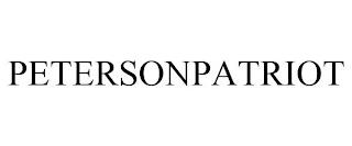 PETERSONPATRIOT trademark