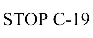 STOP C-19 trademark