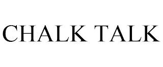 CHALK TALK trademark