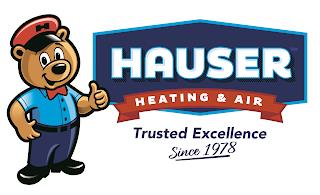 H HAUSER HEATING & AIR TRUSTED EXCELLENCE SINCE 1978 trademark