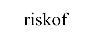 RISKOF trademark