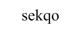 SEKQO trademark