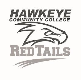 HAWKEYE COMMUNITY COLLEGE REDTAILS trademark