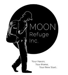 MOON REFUGE INC. YOUR HAVEN, YOUR HOME, YOUR NEW START.YOUR NEW START. trademark