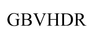 GBVHDR trademark