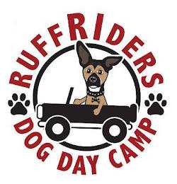 RUFF RIDERS DOG DAY CAMP trademark