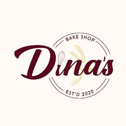 DINA'S BAKE SHOP EST'D 2020 trademark