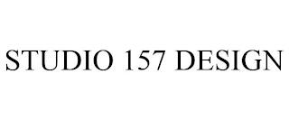 STUDIO 157 DESIGN trademark