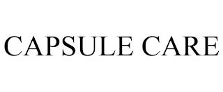 CAPSULE CARE trademark