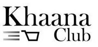 KHAANA CLUB trademark