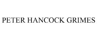 PETER HANCOCK GRIMES trademark