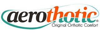 AEROTHOTIC ORIGINAL ORTHOTIC COMFORT trademark