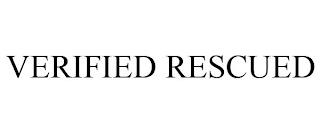 VERIFIED RESCUED trademark