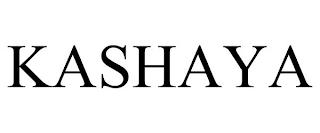 KASHAYA trademark