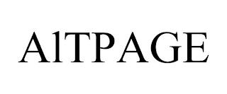 ALTPAGE trademark