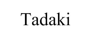 TADAKI trademark