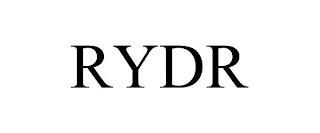 RYDR trademark