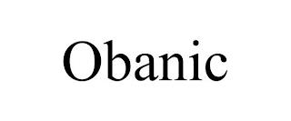 OBANIC trademark