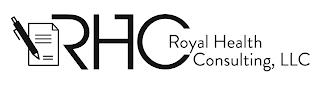 RHC ROYAL HEALTH CONSULTING, LLC trademark