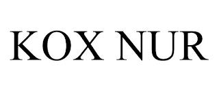 KOX NUR trademark