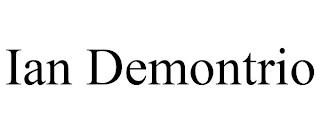 IAN DEMONTRIO trademark