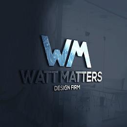 WM WATT MATTERS DESIGN FIRM trademark