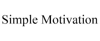 SIMPLE MOTIVATION trademark